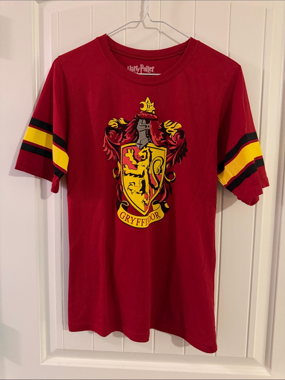 Harry Potter Gryffindor Crest Short Sleeve Tee - Red